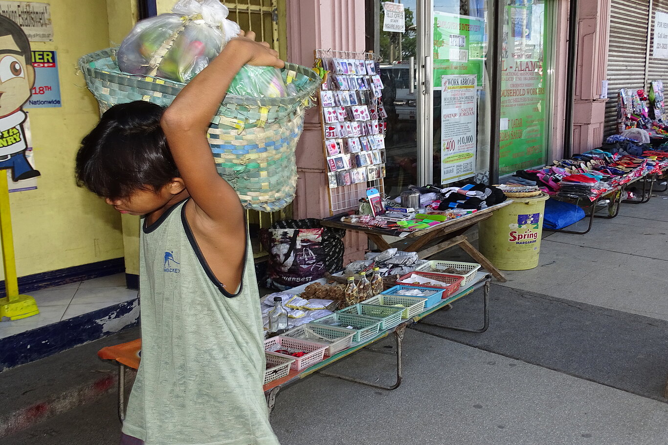 Kinderarbeit in Davao City