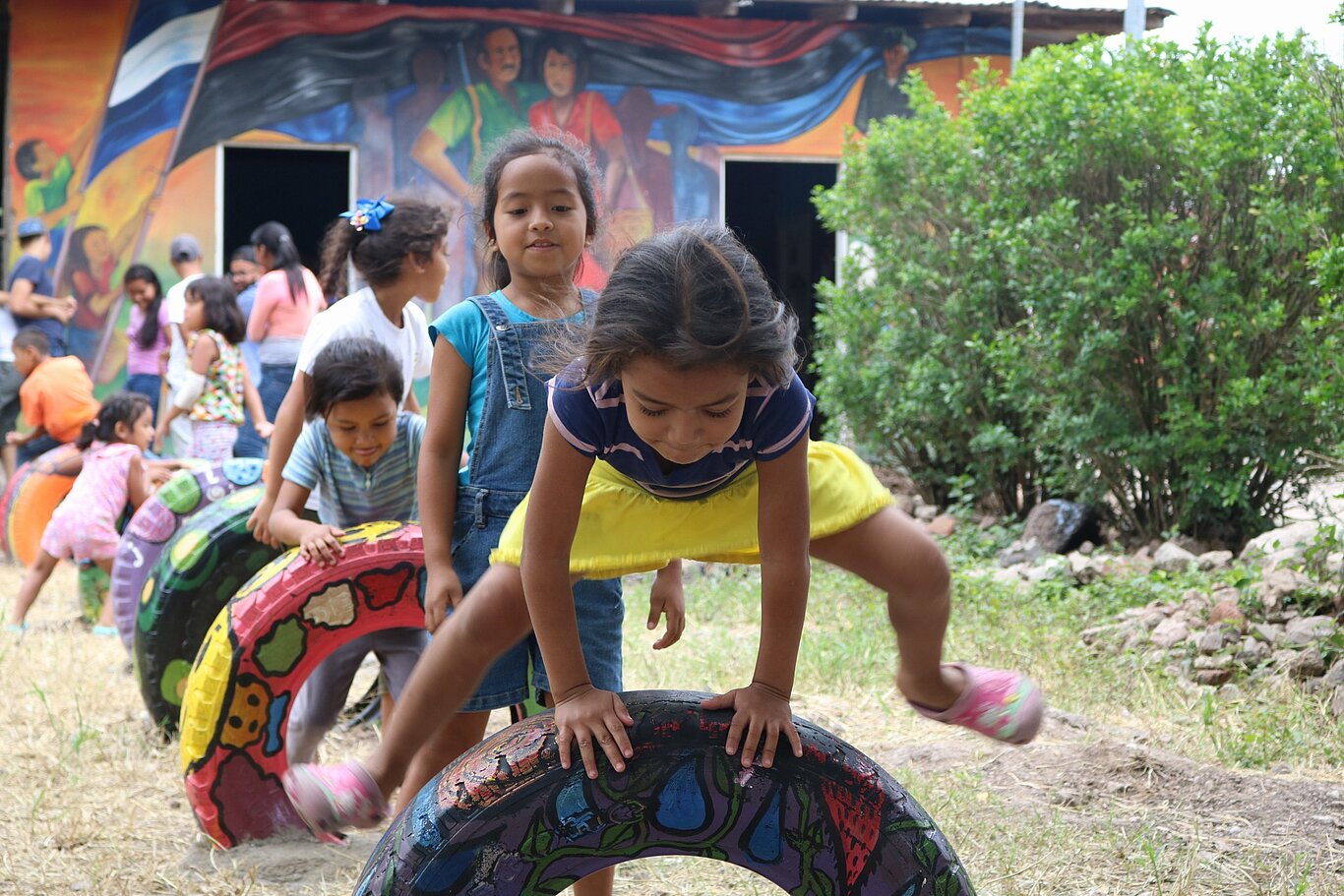 Bei FUNARTE können die Kinder ohne Angst spielen, kreativ sein und Frezeit erleben. Foto: Zeugner